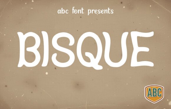 Bisque Font for Creative Projects
