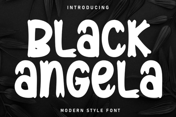 Black Angela Font for Bold Campaigns