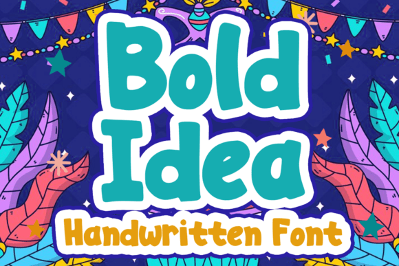 Bold Idea Font for Creative Brands