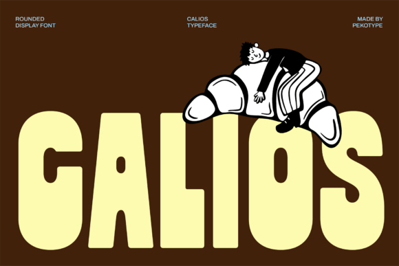 Calios: A Bold Display Font