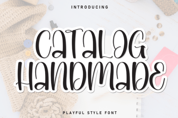 Catalog Handmade Font Review