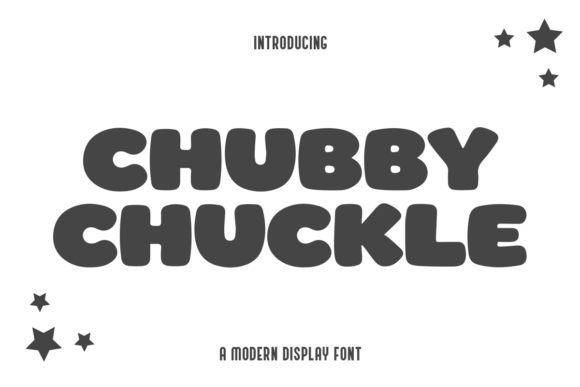 Chubby Chuckle Font for Creative Projects