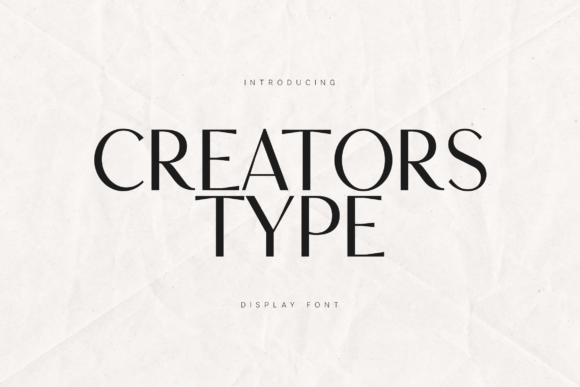 Creators Type: Elegant Font for Business