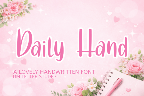 Daily Hand Font for Web Design