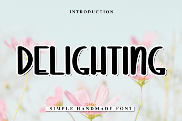 Delighting: A Graceful Font for Business Branding