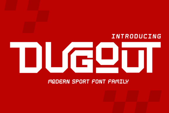 Dugout Font for Bold Editorial Design