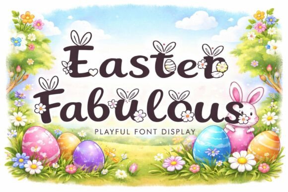 Easter Fabulous Font Review
