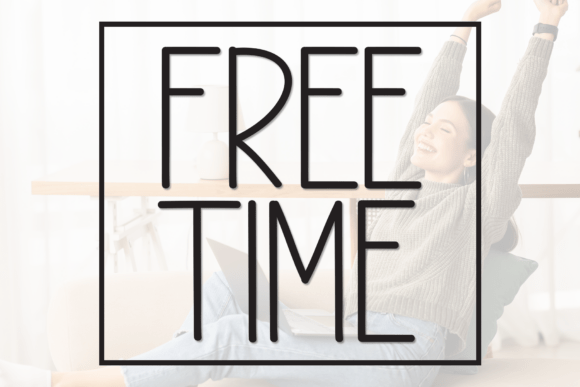 Free Time Font: Whimsical and Warm