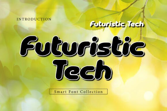 Futuristic Tech Font for Bold Campaigns