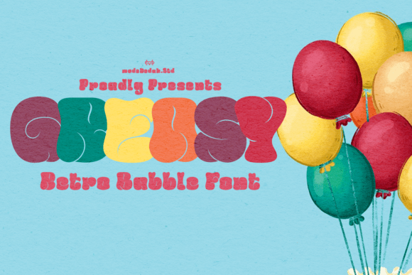 Greasy Bubble Font for Bold Branding