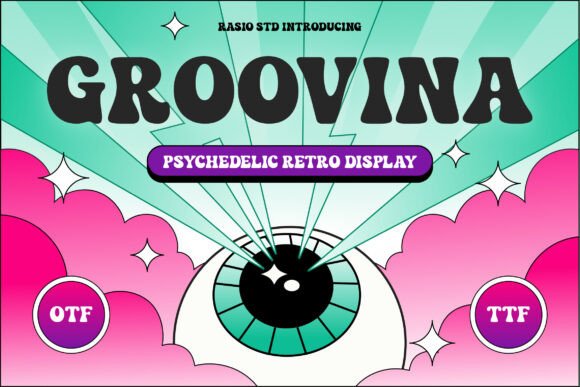 Groovina Font for Bold Web Design