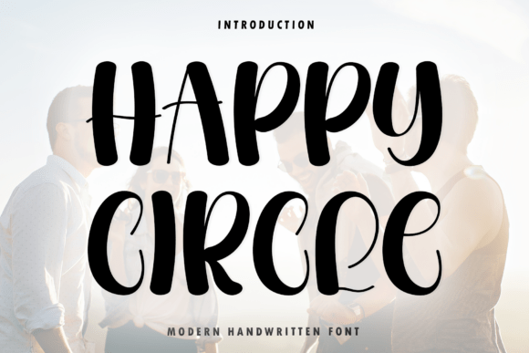 Happy Circle Font for Elegant Branding
