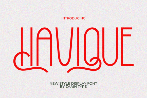 Havique: A Modern Font for Polished Branding