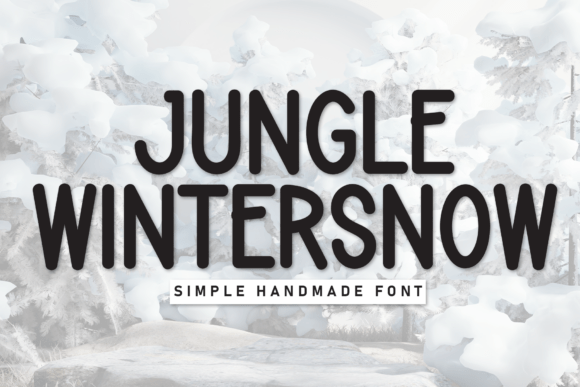 Jungle Wintersnow Font for Business Branding