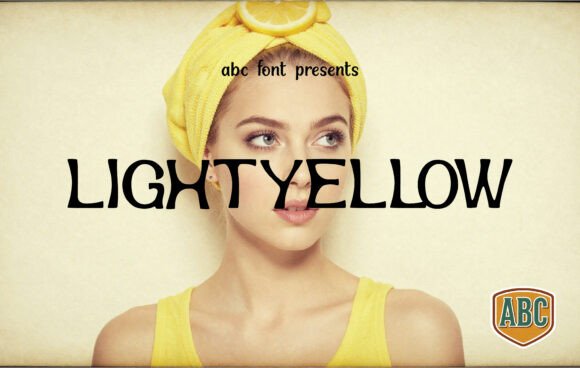 Lightyellow Font for Bold Campaigns
