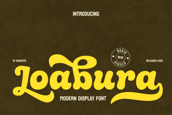 Loabura Font for Creative Projects