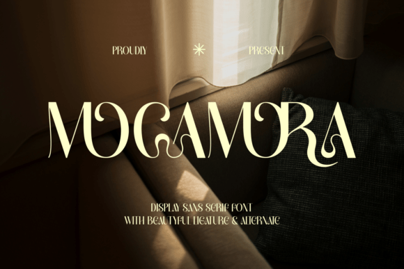Mocamora: A Serif Font for Elegant Branding