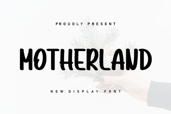 Motherland Font for Web Design