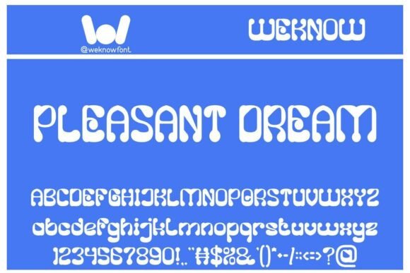 Pleasant Dream Font for Bold Branding