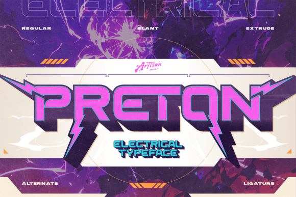 Preton: Bold Display Font for Web Design