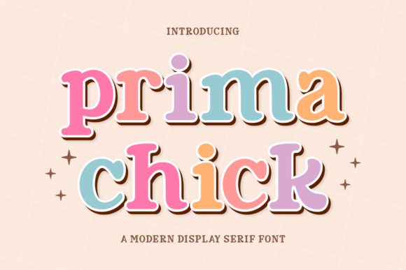 Prima Chick Font for Creative Web Design