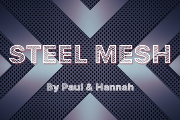 Steel Mesh Font Review