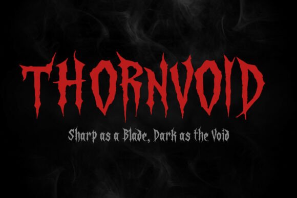 Thornvoid Font for Bold Branding