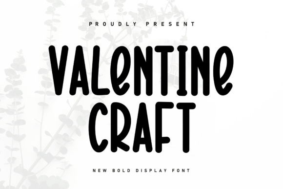 Valentine Craft Font