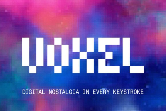 Voxel: A Bold Display Font for Business
