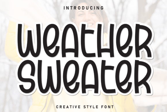 Weather Sweater Font