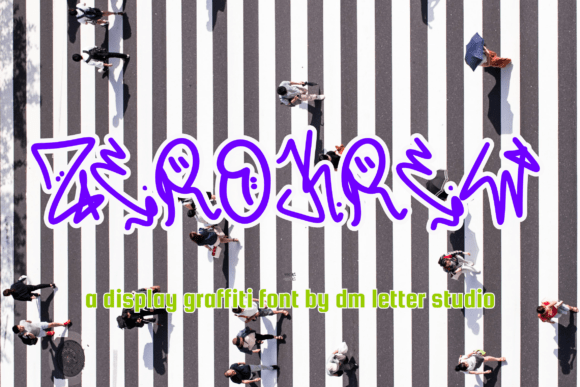 Zerokrew Font for Creative Makers